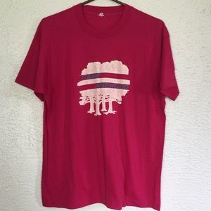 vintage 80s Camp Pinewood - screen stars single stitch
